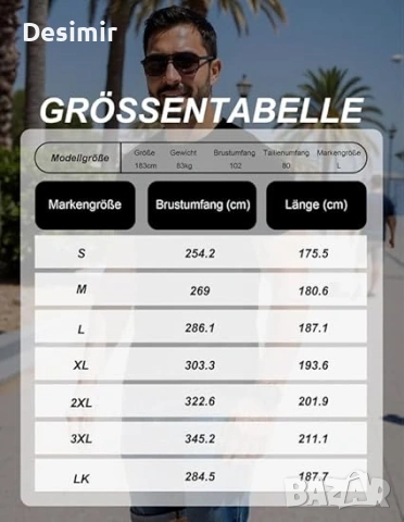 Мъжки спортни тениски – комплект 3 броя, бързосъхнещи, снимка 5 - Тениски - 53028341