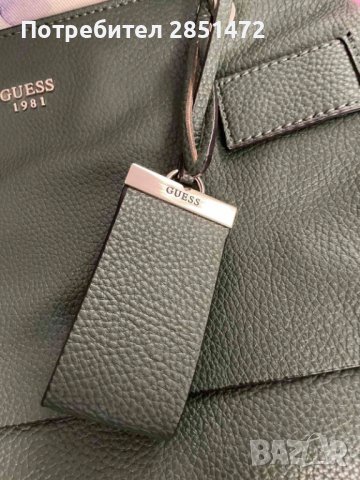 Дамска кожена чанта Guess, снимка 1 - Чанти - 39218432