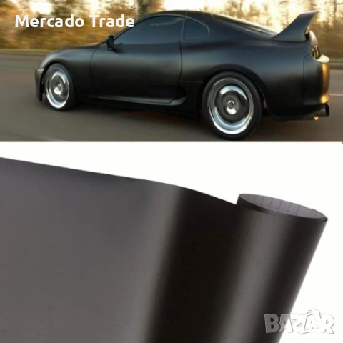 Фолио за кола Mercado Trade, Черно мат