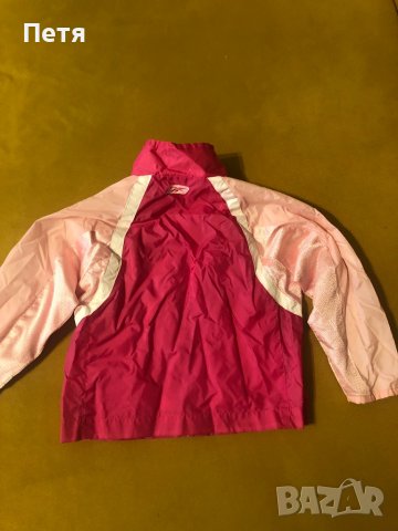 Reebok Розово тънко яке за момиче, снимка 6 - Детски якета и елеци - 37620180