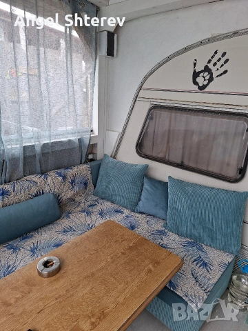 Продавам каравана с изграден навес , снимка 14 - Каравани и кемпери - 53582269