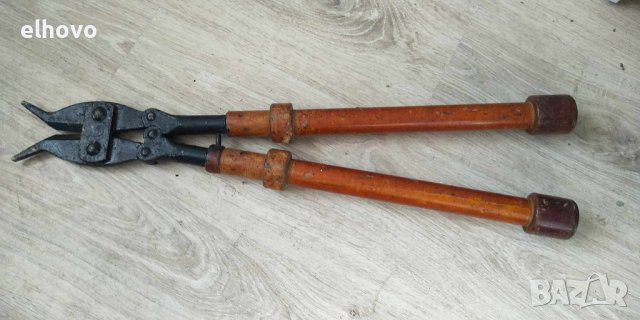 Стара ножица за рязане на арматура WW II, 1937 Eugen Zerver Remscheid H37, снимка 6 - Антикварни и старинни предмети - 43953081