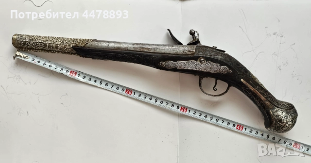 Балкански кремъчен пищов , снимка 11 - Антикварни и старинни предмети - 52947119