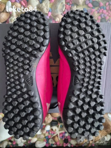 Детски Стоножки Adidas X Speedportal Pink – 33 номер (Перфектни), снимка 6 - Футбол - 53584879