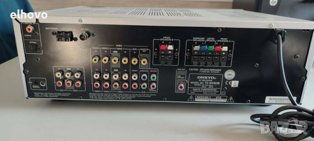 Ресивър Onkyo TX-SR303E, снимка 8 - Ресийвъри, усилватели, смесителни пултове - 53040865