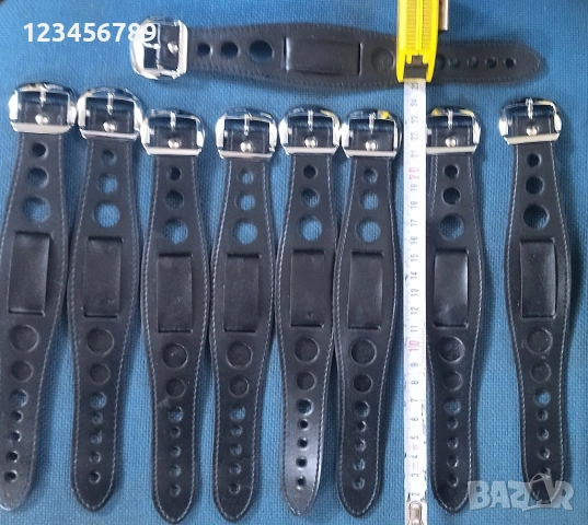 Ретро каишки за часовници ( чисто нови ) дължина 23 см, ширина 35мм, снимка 3 - Мъжки - 53571999