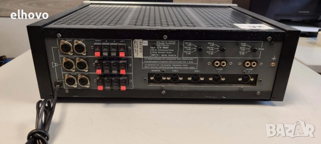 Стерео усилвател DUAL CV 1600#1, снимка 7 - Ресийвъри, усилватели, смесителни пултове - 53334141