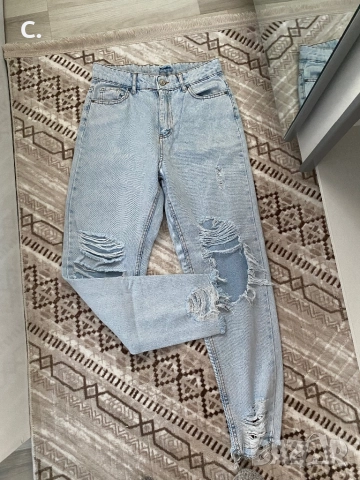 Дамски дънки, снимка 2 - Дънки - 52837559