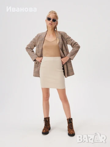 Права памучна лятна пола/поличка