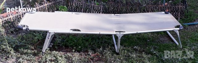 Германско походно легло шезлонг леко алуминиево, снимка 2 - Други стоки за дома - 37923261