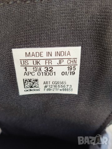 кожени маратонки Adidas Originals STAN SMITH CG6565, снимка 6 - Детски маратонки - 42961024