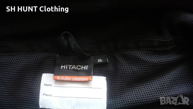 HITACHI Softshell Work Stretch Jacket размер XL работна горница W4-712, снимка 15 - Якета - 52886174