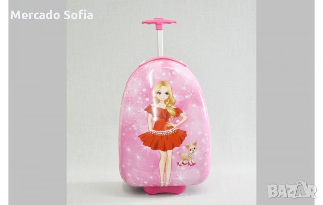 Детски куфар Mercado Trade, 3D, Поликарбон, Различни модели, снимка 9 - Куфари - 30754787