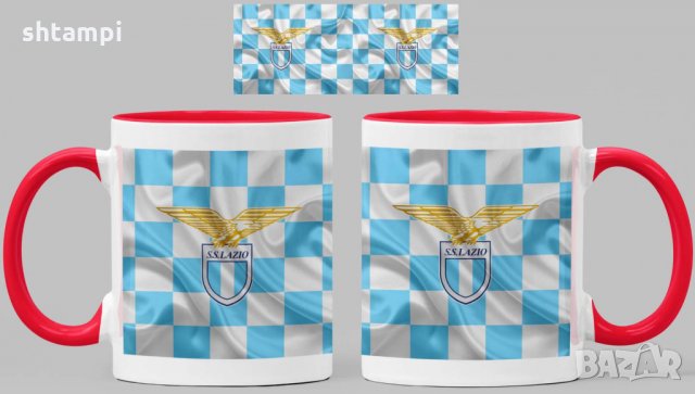 Чаша Лацио Lazio Керамична, снимка 3 - Фен артикули - 34820014