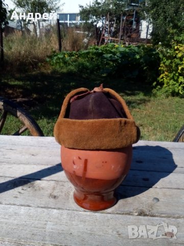 Стара шапка,ушанка #4, снимка 1 - Антикварни и старинни предмети - 26444867