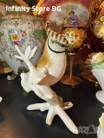 🐦✨ Karl Ens Germany – “Гребенат синигер” от 1951 г. ✨🐦, снимка 6 - Антикварни и старинни предмети - 53464932