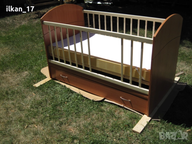 Бебешко легло + матрак , снимка 4 - Бебешки легла и матраци - 51538041
