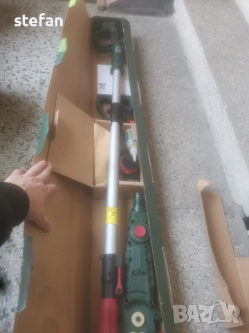 телескопичен акумолаторен моторен трион, снимка 2 - Градинска техника - 53270174