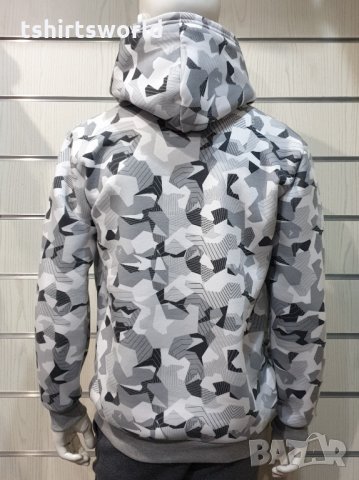Нов мъжки камуфлажен суичър с цип и качулка, снимка 18 - Суичъри - 35565161