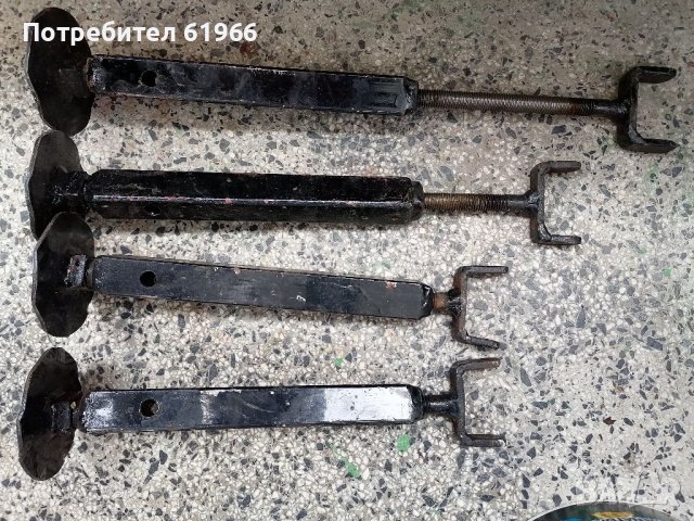 Метални подпорки при необходимост. 