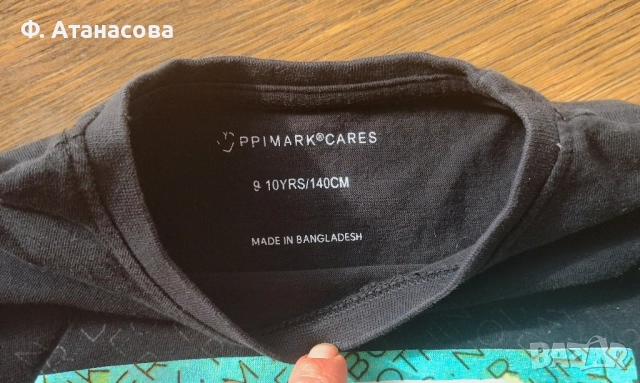 Ефектна тениска PRIMARK баскетбол, размер 140-146, 9-10 години, като нова, снимка 3 - Детски тениски и потници - 52170605