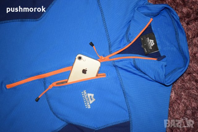 Mountain Equipment Men Eclipse Zip Tee Sz L / #00305 /, снимка 2 - Спортни дрехи, екипи - 39488371