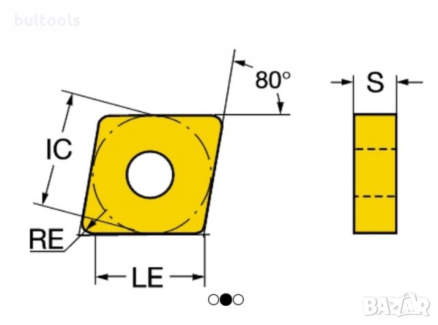 10бр. твърдосплавни пластини CNMG 120408 MR SANDVIK, снимка 5 - Други инструменти - 35624882