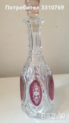 Красива кристална гарафа. , снимка 1