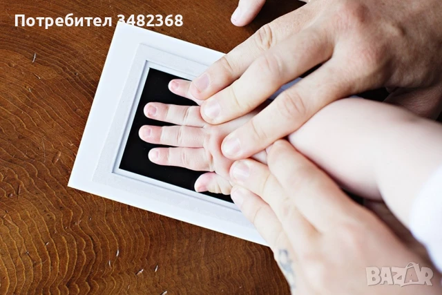 💥🔥ГОЛЯМО НАМАЛЕНИЕ! ПОСЛЕДНИ БРОЙКИ на КОМПЛЕКТ ЗА ОТПЕЧАТЪЦИ НА БЕБЕШКИ РЪЦЕ И КРАЧЕТА💥🔥  🔥ПРО, снимка 2 - Други - 49387450