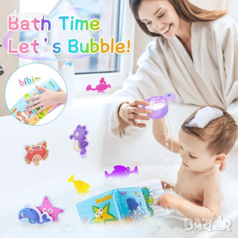 Thedttoy Комплект играчки за баня за малки деца, снимка 5 - Други - 43114295