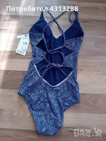 Roxy S цял бански , снимка 2 - Бански костюми - 50784035
