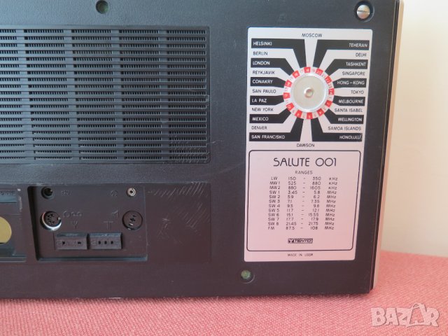 USSR Vintage Salute 001 - 1980г, висок клас радио, снимка 14 - Радиокасетофони, транзистори - 43100196
