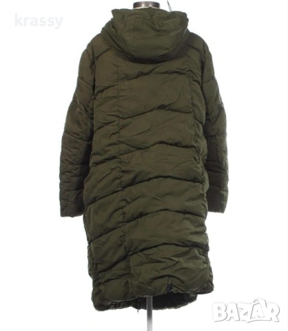 Страхотно голямо дълго дамско яке с качулка (размер 2ХЛ), снимка 2 - Якета - 53008816