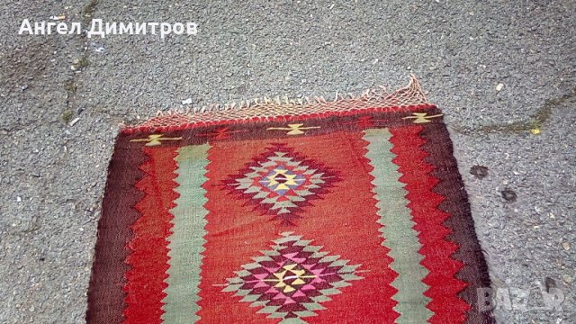 Стар чипровски килим пътека , снимка 5 - Антикварни и старинни предмети - 37274836