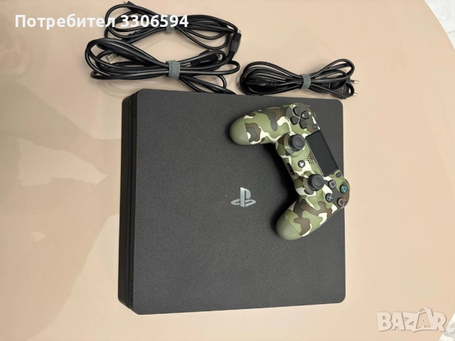 Playstation 4 Slim 1TB + Игра SPIDER-MAN, снимка 4 - PlayStation конзоли - 52435225