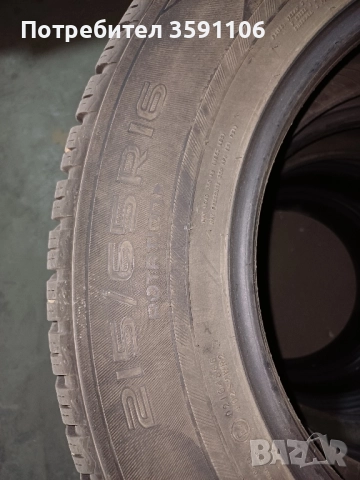 4бр.зимни гуми Nokian 215/65/16 , снимка 4 - Гуми и джанти - 52529065