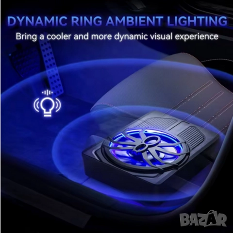 Компактен 10” автомобилен 800W(peak) активен субуфер със синя амбиентна подсветка , снимка 5 - Аксесоари и консумативи - 52822465