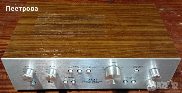 Комплект от тунер Akai AT-2200 и  усилвател Akai AM-2200. , снимка 6 - Аудиосистеми - 53334670
