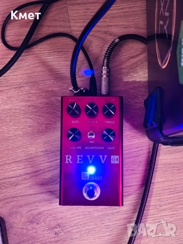 REVV G4 Distortion дисторжън червения канал на REVV Generator 120, снимка 2 - Китари - 53314313