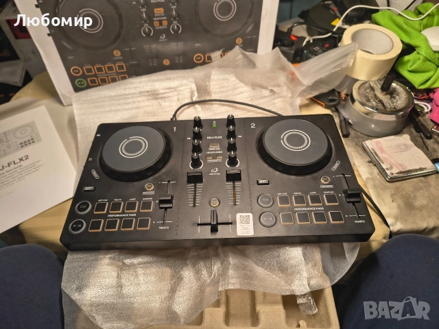 DJ контролер, AlphaTheta, DDJ-FLX2 с 2 канала, черен, снимка 6 - Аудиосистеми - 53092970