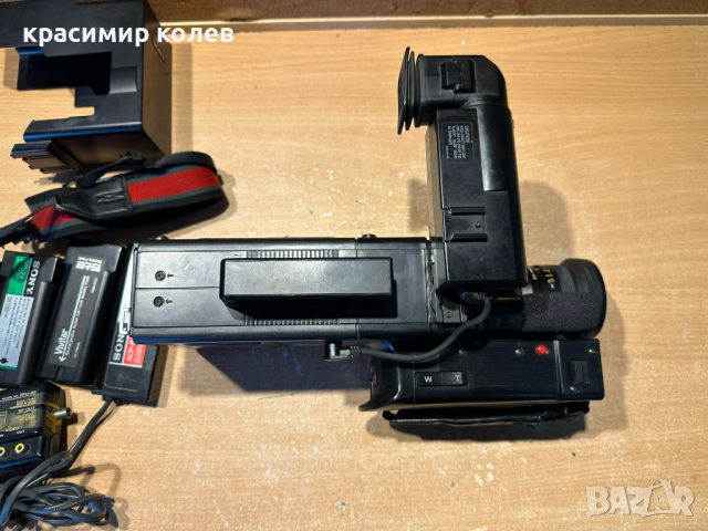  видеокамера "Sony CCD-V8AF Camcorder - Black", снимка 9 - Камери - 52670956