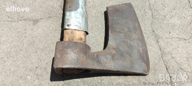 Българска брадва с дълга дръжка#1, снимка 2 - Антикварни и старинни предмети - 50935972