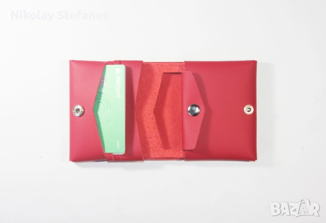 Вертикален оригами портфейл