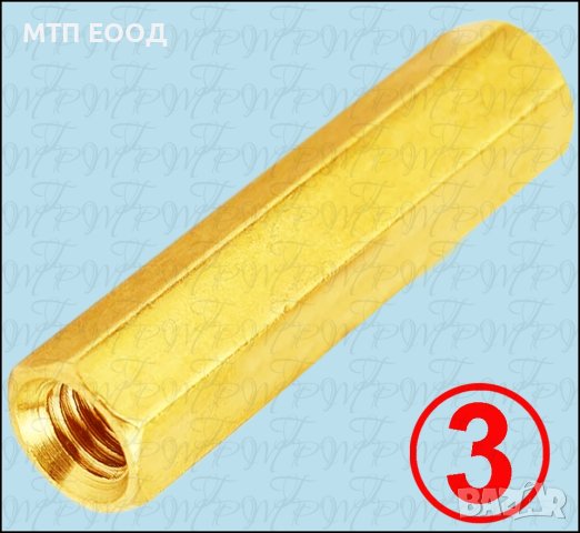 Дистанционер, ограничител, дистанционна втулка, метален, снимка 3 - Друга електроника - 35872031