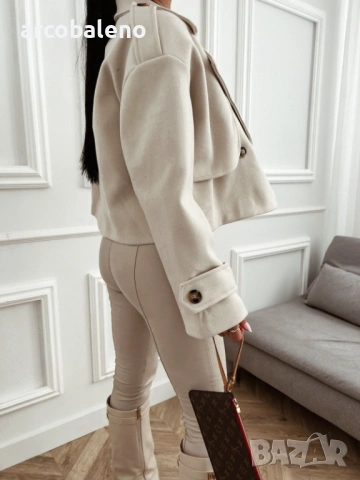 Дамско елегантно преходно яке, 9цвята , снимка 7 - Якета - 53121877