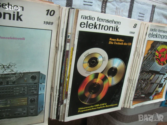 Radio  Fernsehen  Elektronik   D D R  /  Г Д Р    -  Списание