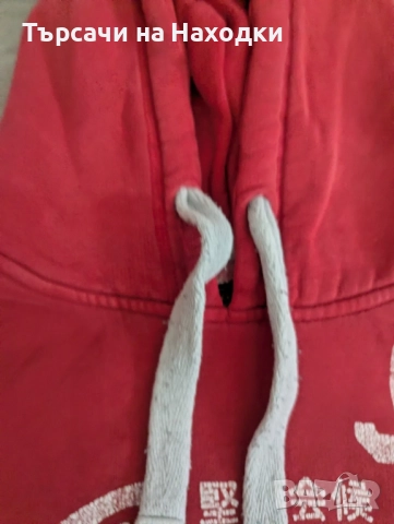 Мъжки суичър Superdry Hooded Sweatshirt Hoodie Hoody Size L Large, снимка 11 - Суичъри - 52188230