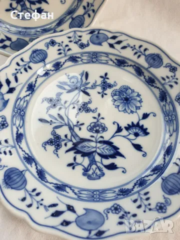 Порцеланови чинии Майсен, снимка 2 - Антикварни и старинни предмети - 50169986