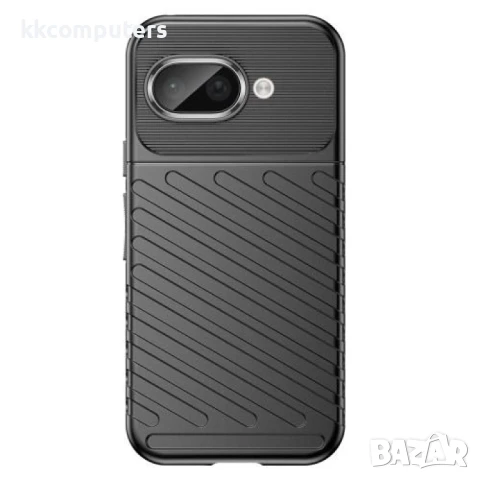 Google Pixel 9a Удароустойчив Twill Texture Калъф и Протектор, снимка 3 - Калъфи, кейсове - 51122490