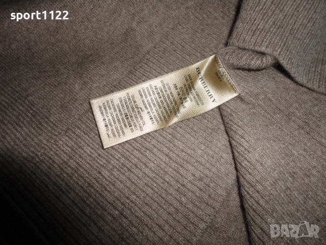 100%кашмир/Burberry/L размер, снимка 3 - Пуловери - 52752912
